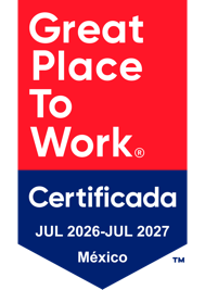 Great Place to Work — Certificada jul 2026 a jul 2027, México